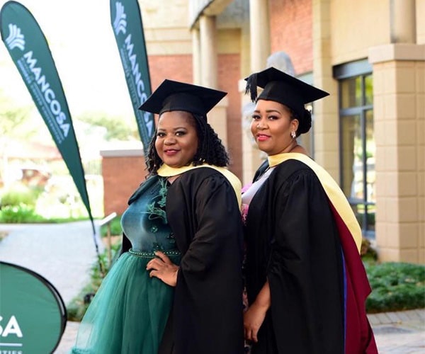 Sisters’ dreams to excel academically come true with MANCOSA MBA degrees